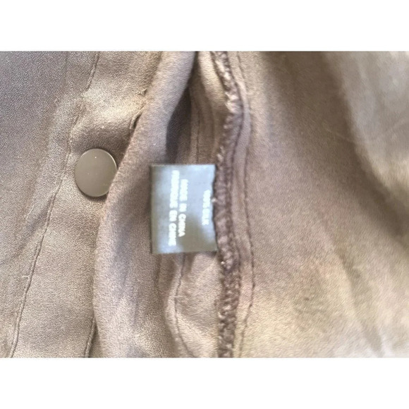 Anna Sui Silk Utility Dress with Flaws Gray 36 - Picture 6 of 6